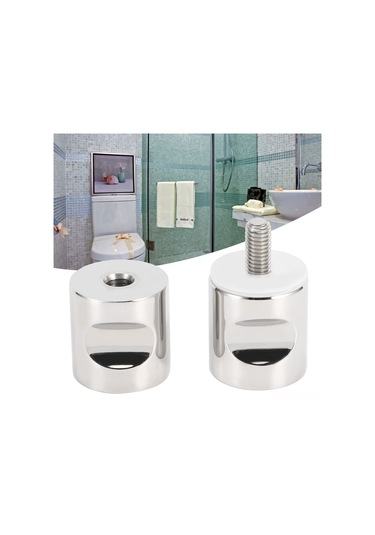 Shineyee 304 Paslanmaz Çelik Banyo Cam Kapı Kolu, Tek Delikli, Yüksek Dayanıklı, Anti-korozif, Ev Ofis Kullanımı Ss20m Diğer