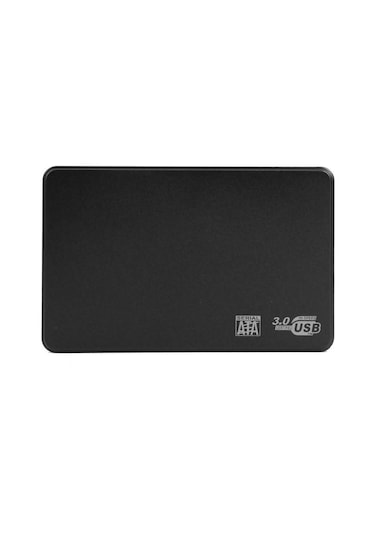 Maxgo 2.5 İnç Usb 3.0 Sata Harddisk HDD Kutusu İnce Siyah ve Deri Kılıf