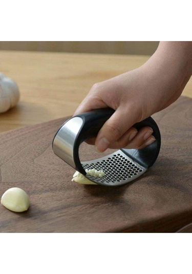 Evin Paslanmaz Çelik Sarımsak Ezici Presi Parçalayıcı Doğrama Aleti