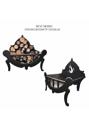 Dekoratif Döküm Odunluk