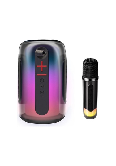 Pluse 8 Rgb Kablosuz Hoparlör - Siyah