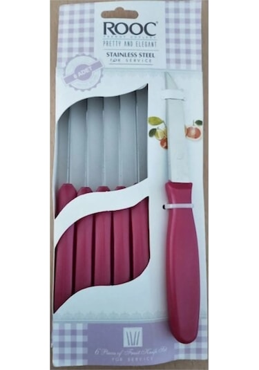 Prety 6'lı Meyve Bıçak Seti Royaleks-myv-06 Asorti