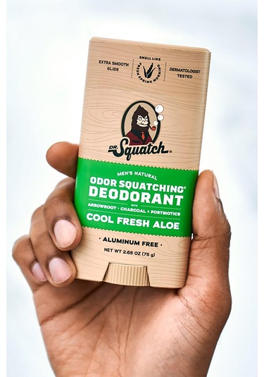 Dr. Squatch Cool Fresh Aloe Erkek Stick Deodorant 75 G