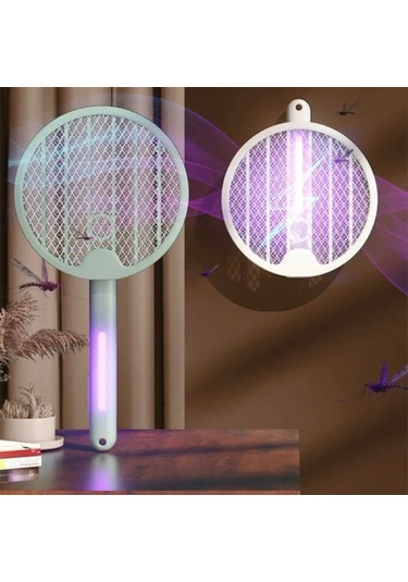 Şarjlı Uv Katlanabilir Sivrisinek Öldürücü Raket