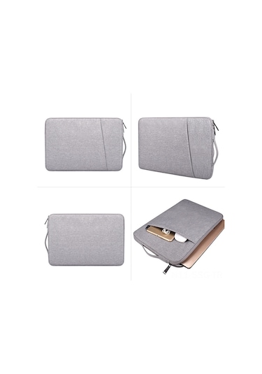 Springsun 15.6 İnç Macbook Xiaomi Huawei Pro İç Çantası - Lacivert Renkli, Yumuşak Kumaş, Dayanıklı Ve Stylish Dizüstü Bilgisayar Kılıfı