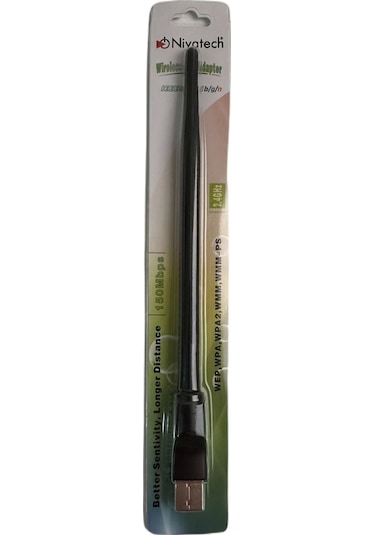 Nıvatech Usb Wi-fi Anten-Alıcı