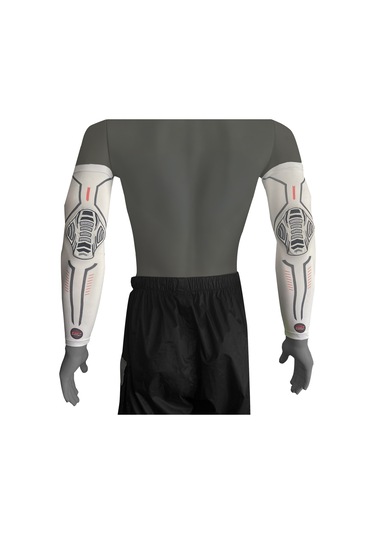 Gp Kompozit Universal Motosiklet Kolluk Beyaz