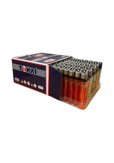 Alsepeteavm Tokaı Karışık Renkli Taşlı Çakmak 50 Adet