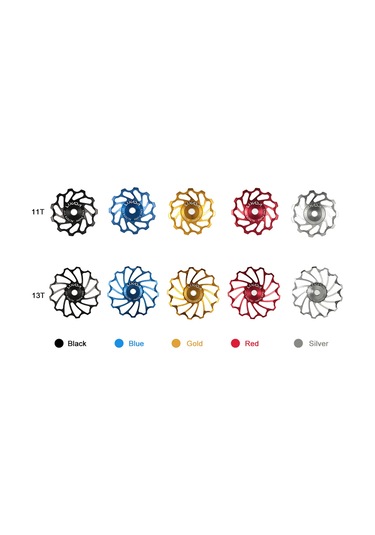 Lixada 2 Adet Mtb Yol Bisikleti Seramik Kasnak 7075 Y20464b-11 Siyah Siyah