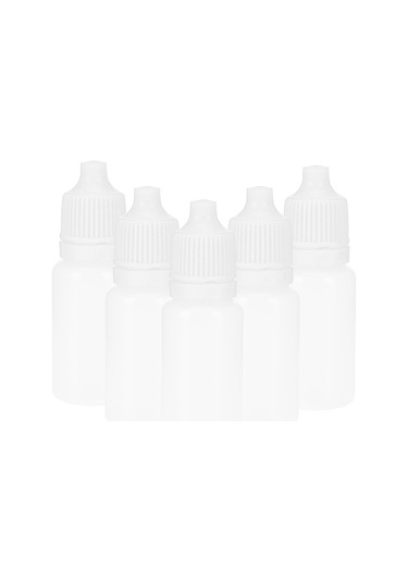 Geeroyoo 50 Adet 10ml Pe Materyal Göz Damla Flakonu - Sarı, Tıkanıklı Kapaklı, Sıkıştırmalı, Seyahat İçin Taşınabilir, Çeşitli Sıvılar İçin Saklama Ve Dağıtım