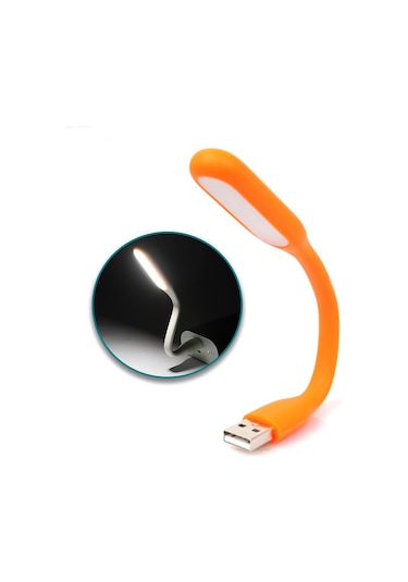 Koodmax Taşınabilir Usb Led Işık Laptop Lambası - Turuncu