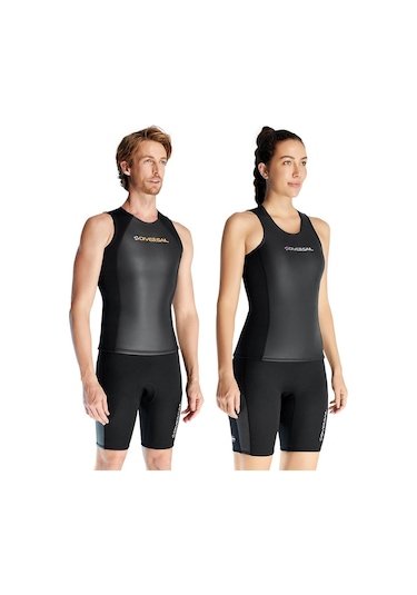 Dıve & Saıl 2mm Bölünmüş Kolsuz Wetsuit Warm Sörf Ve Yüzme Yeleği Tops 001