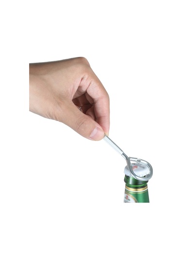 Yuntech01 6 Adet Çelik Anahtar Zinciri 2'li 1: Bira Şişesi Ve Konserve Açıcı - El İşlemli, Dayanıklı, Gümüş Rengi Diğer