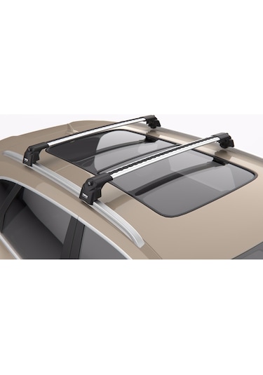 Turtle Air-2 Silver Kit, Fiat Egea Cross Tavan Taşıyıcı Portbagaj