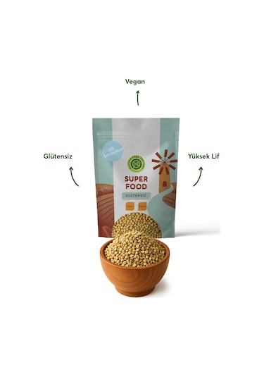 Glutensiz Fabrika Çiğ Karabuğday 1 Kg