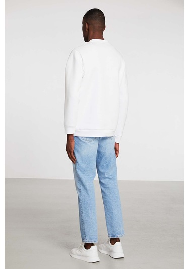 Gravıty Galaktıcos Comfort Beyaz Sweatshirt