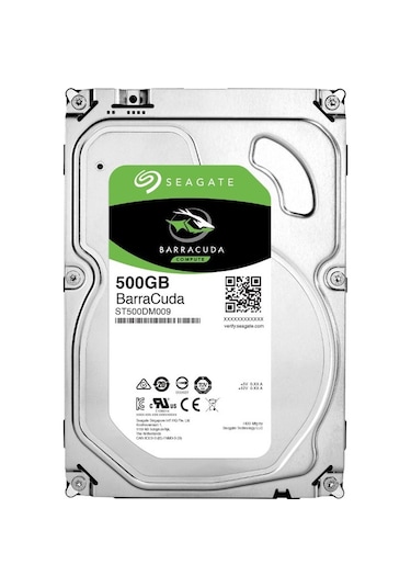 Seagate Barracuda ST500DM009 3.5" 500 GB 7200 RPM 32 MB SATA 3 NCQ HDD