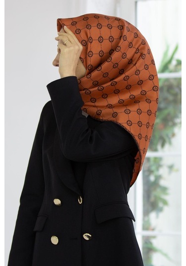 Vissona Twill İpek Eşarp - 52033 - 0014-0001 - 0014-0001