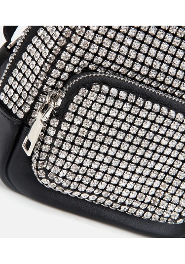 Hotiç Kadın Gri Taşlı Sırt Çantası 03cah309020a250 Gri