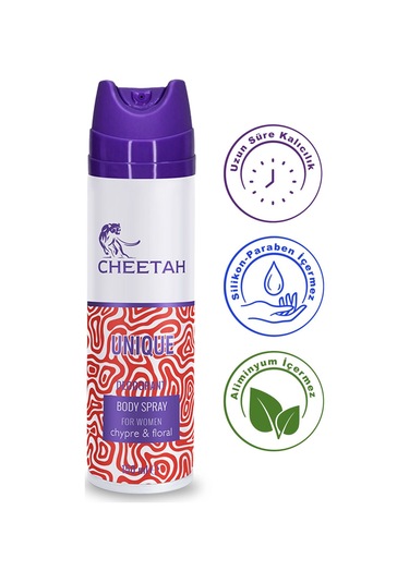 Cheetah Unique Kadın Sprey Deodorant 150 ML