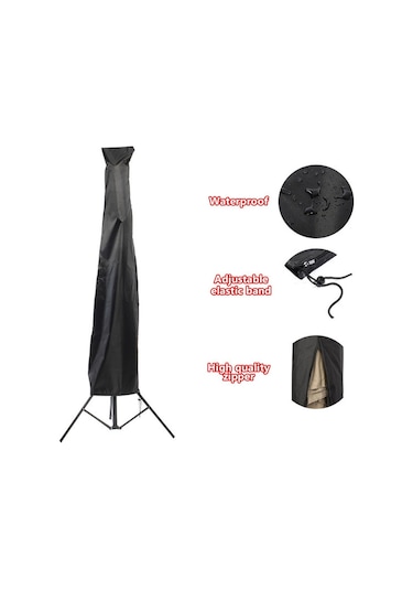 Dofolink 265cm 210d Oksford Kumaş, Suya/toza Dayanıklı, Güneş Şemsiyesi Koruyucu Kılıfı 50 70 40cm Çok Renkli