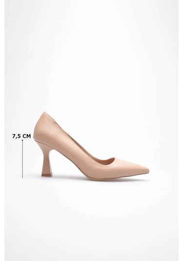 Trendella Nude Topuklu Kadın Stiletto Tr20ms02d Siyah