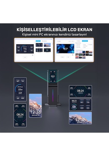 Raxius MP S1-INTELN-SD-N15A006 N150 16 GB 1 TB SSD Free Dos Mini Pc
