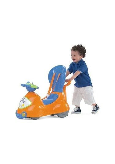 Chicco Yeni Quatro 4İn 1 Gezi Yürüme Arabası Orange