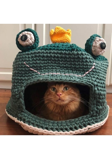 Büro Ev Ofis Hobi Dikiş Atölyesi İçin Krem Penye Kumaş El Örgü İpi