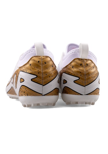 Dugana Valcor Air Genç Halı Saha Futbol Ayakkabı Beyaz Gold Beyaz Gold