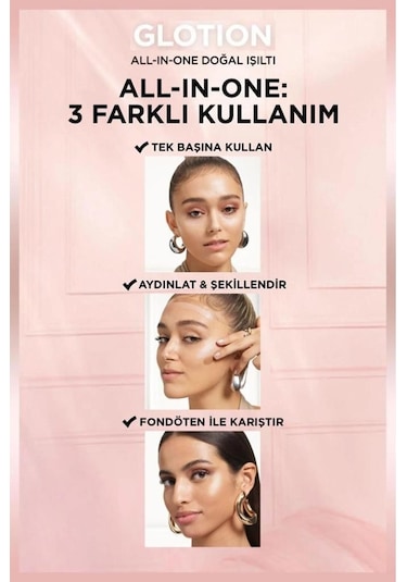 L'Oréal Paris Glotion All-In-One Doğal Işıltı 902 - Light Glow 40 ML