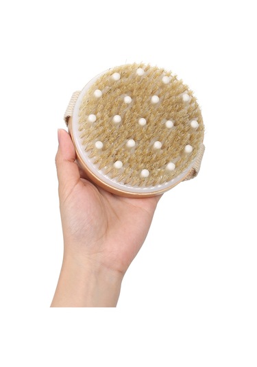 Youtek Doğal Kıllar İle Derinlemesine Temizlik Sağlayan Masaj Fırçası