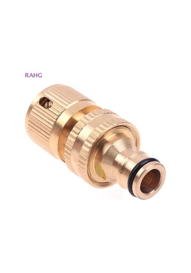 Rahg 3/4 'bahçe Hortumu Hızlı Bağlantı Su Hortumu Fit Pirinç Dişi Erkek Konnektör Seti Yenı 4137 Diğer