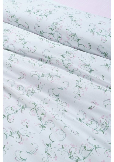 Almira Cotton Feel Nevresim Takımı Tek Kişilik Beyaz