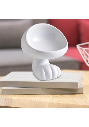 Homyl Çeşitli Eşyalar Konteyner Kedi Pençesi Heykelcik Küçük