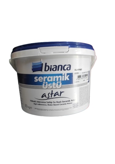 Bianca Seramik Üstü Astar Kırmızı 3 Kg