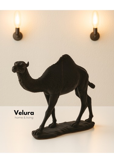 Aykam Siyah Deve Biblo & Heykel & Büst & Figür