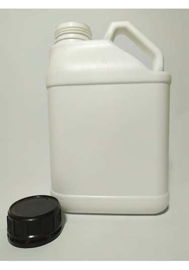 Yandan Kulplu Hdpe 5 L Bidon N1146210 Beyaz