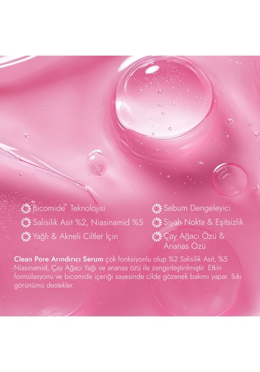 Organixlab Clean Pore Purifying Gözenek Arındırıcı Serum 50 ML