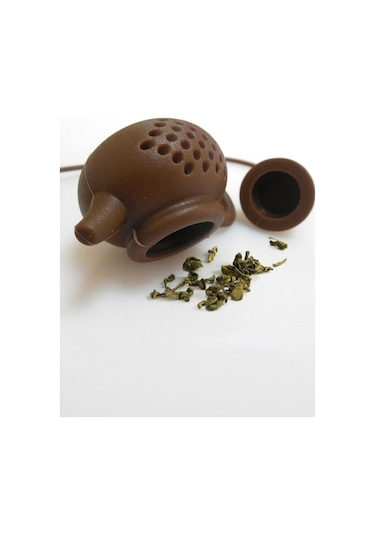 Markafox Çaydanlık Tasarımlı Çay Demleme Süzgeçi Şık Görünümlü Minik Süzgeci 1450