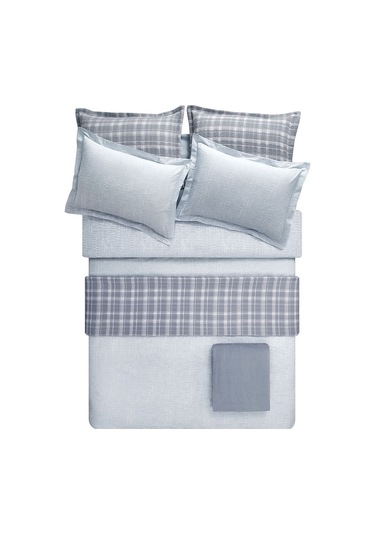 Puffy Meona Tek Kişilik 6 Parça Endless Set - Indigo