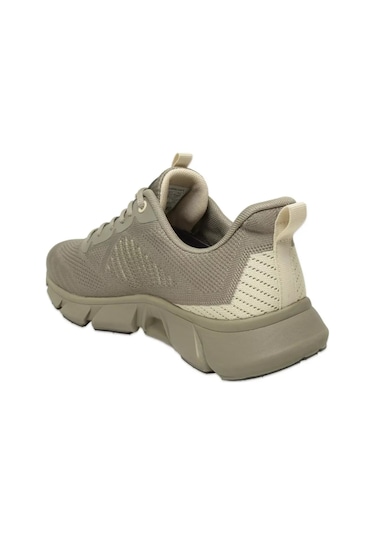 Lescon Meru Flex Erkek Sneaker Spor Ayakkabı Toprak Beyaz