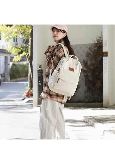 Trendooze Siyah Sırt Sırt Seyahat Okul Öğrenci Kız Kadın Kadife Çantası Çantası Çantası Oh Siyah