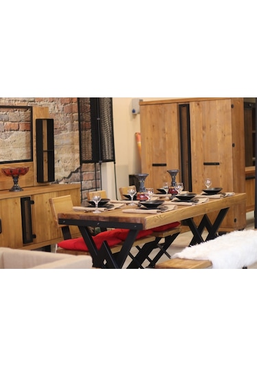 Ntconcept Ntconcept Masif Ağaç Ofis Ve Yemek Masası