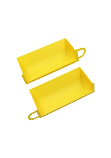 Yaozixa Bmw E90/e91/e92/e93 İçin Sarı Plastik Hava Girişi Scoop, 2 Adet, 3 Serisi 316d-335i, M3 Uyumlu