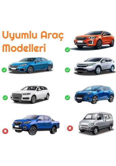 Zhltools Otomobil Yan Cam Perdesi Oto Güneşlik 2 Adet