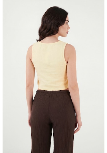Lela Bayan Yelek 5866661 Sarı