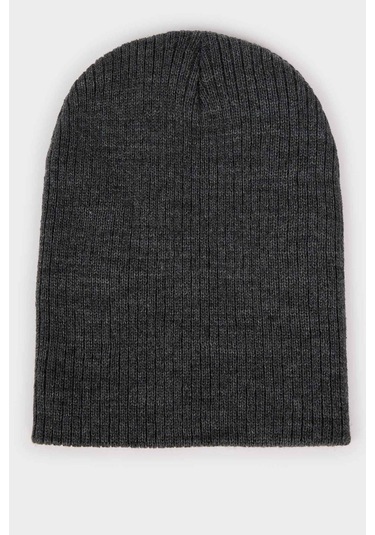 Defacto Erkek Pamuklu Bere R6055az25wnar211 Antrasit