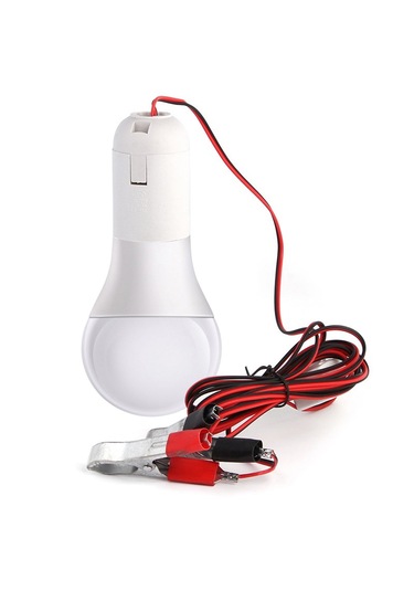 12 Volt 5watt Anahtarlı Araç Çakmaklı-maşalı Seyyar Led Ampul 180 Cm Kablolu 1