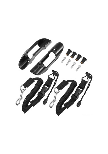 Konesam 2 Adet Kayak Paddle Takımı: Ayarlanabilir Kayak Teli 56-152cm + Kayak Paddle Klembi + Vidalama Somun Ve Guma Somunlar